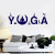Vinyl Wall Decal Yoga Studio Meditation Pose Zen Circle Stickers -vs4211-