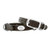 ZEP-PRO Oklahoma Sooners Brown Leather Concho Dog Collar X-Small