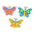 Butterfly Foam Magnets Craft Kit - Crafts for Kids and Fun Home Activities