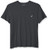 Nautica mens Solid Crew Neck Short Sleeve Pocket T-shirt T Shirt Charcoal Heather XX-Large Tall US