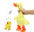 The Talking Singing and Walking Duck Quacking Duck Toy Musical Duck Toy Walking Flapping Dancing Duck with 138 Music Screaming Yellow Duck Childrens Birthday Easter Gift -USB Powered-