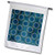 3dRose Pretty Image of Sparkle Circle Rainbows Pattern - Flags -fl_340281_1-