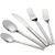 Saedy Stainless Steel Silverware Set, 40-piece/Service for 8