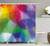 Afagahahs Abstract Shower Curtain Fractal Hazy Quirky Forms Artistic Triangles with Trippy Effects Modern Display Fabric Bathroom Decor Set with Hooks