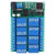 Pupilash Relay Module- UART Port Relay 8 Channel UART Port Relay Multi-Function USB Controller PLC Motor Remote Control Module 12VDC