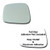Mirror Glass  Plus Full Size Adhesive Pad for 1998-2004 Isuzu Rodeo Driver Side Replacement