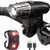 Rechargeable Bike Light Set Super Bright LED Bicycle Lights Front and Rear2 Pcs Bike Light Set Powerful Bicycle Headlight  Plus Tail Light USB Rechargeable LED Front and Back Rear Lights Road Cycling