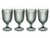 Mikasa Italian Countryside Iced Beverage Glass, Smoke, 13-Ounce, Set of 4