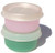 Set of 2 Tupperware Smidgets Tiny Treasure Mini Bowls Green and Pink