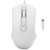 Ergonomic Computer Mouse USB Wired Mouse Corded Mouse RGB Desktop Laptop Gaming Adjustable DPI Computer Accessories AJ52-White-