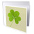 3dRose Patricia Sanders Creations - Green Clover- Irish Art- St. Patricks Day - 6 Greeting Cards with envelopes -gc_39339_1-