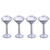 4pcs Diamond Hooks Creative Simple Wall Mounted Hanger Hooks for Coat Hat Clothes -40mm Silver-