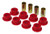 Prothane 7-1204 Red Rear Strut Rod Bushing Kit