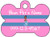Tiana Dog Tag Pet Id Tag Personalized w/ Name  and  Number