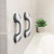 Shower Handle - 12 Grab Bars for Bathroom Ultra Grip Dual Locking Safety Suction Cups Shower Handles for Elderly  Seniors Disabled Handicap Elderly Assistance Product 2-Count/Pack