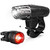USB Rechargeable Bicycle Light Set Ultra Bright Bicycle Headlight Front Light  and  Free Tail Light Waterproof LED Front and Back Rear Lights Road Cycling Safety Flashlight - 4 Lighting Modes