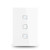 YoumiAi WiFi Smart Curtain Switch No hub Required Compatible with Alexa Google Home App Control Remote Control Voice Control Timer Control