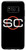 Galaxy S8 ESPN SportsCenter White  and  Red Circle Black Case