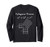 Nerdy Pythagorean Theorem Triangles Math Teacher Geek Gift Long Sleeve T-Shirt