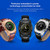 L3 Professional Sports Smart Watch iOS Android Heart Rate Bluetooth Calls Off-line Alipay 9.9mm -Color  Gold-