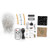 EBTOOLS DIY 3D LED Night Light Kit Electronic Tower Colorful LED Display Kit with Remote Control LED Light Cube DIY Set