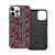 Compatible with 2020 iPhone 12 Series Case Abstract Tribal Pattern with Geometric Details Dashed Lines and Circles for iPhone 12 6.1inch