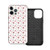 Compatible with 2020 iPhone 12 Series Case Dotted Pattern Absurd Modern Artwork Circles Various Shapes and Sizes Retro for iPhone 12 Mini 5.4inch