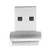 USB Fingerprint Sensor Fingerprint Scanner Security Reader Windows Fingerprint Reader Safe Key Sensor Module for Instant Touch Sliver Black