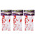 HEALLILY 3pcs Halloween Bloody Tablecloth Bloody Shower Curtain Horrible Night Table Cover Haunted House Props for Halloween Party Decorations Supplies