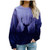 YAnGSale Top Chirstmas Shirt Elk Printing Sweatshirt Womens Xmas Forest Blouse Casual Pullover O Neck Autumn Sweater -Blue XL-