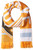 adidas MLS Houston Dynamo 1st Kick Jersey Hook Jacquard Scarf One Size Orange