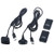 SLLEA 2pcs 4800mAh Battery Pack Plus Charger Cable for Xbox 360 Wireless Controller Black