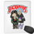 B-Ack-Wo-Od-S Funny Washable Printed Stylish Office Gaming Gaming Mouse Pad