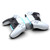 LNNTINTE Futurist PS5 DualSense Controller Charging Station Dual USB Type C PS5 Controller Charger with LED Indicator Charging Dock for Playstation 5 / PS5/ Controller White