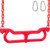 Swing Set Stuff Inc. 3.5' Coated Chain and Sss Logo Sticker Combo Trapeze, Red