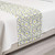 Lunarable Grey and Yellow Bed Runner White Daisies on an Abstract Background Blossoming Spring Nature Decorative Accent Bedding Scarf for Hotels Homes and Guestrooms Grey White Yellow
