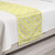 Ambesonne Geometric Bed Runner Rhombuses with Stripes Motifs Illustration on Yellow Background Decorative Accent Bedding Scarf for Hotels Homes and Guestrooms Yellow Orange Blue