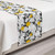Ambesonne Rose Bed Runner Hand Drawn Style Retro Romantic Blossoms in Yellow and White Tones Decorative Accent Bedding Scarf for Hotels Homes and Guestrooms Charcoal Grey Yellow