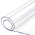 Waterproof Clear Plastic PVC Tablecloth Transparent Protector Dining Table Cover-Plastic Tablecloth-Plastic Table Cover-Tablecloth