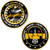 Thin Gold Line Challenge Coin - Dispatch Golden Glue
