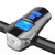 EElabper Bike Lights Bicycle Headlight and Waterproof USB Rechargeable Bike Front Light with Speedometer Odometer LCD Display and Speaker 4 Modes Night Riding Light for Women/Men/KidsMountain/Road