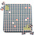 3dRose Anne Marie Baugh - Patterns - Modern Pink and Blue Triangle Pattern - 10x10 Inch Puzzle -pzl_323131_2-