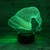 epicurism Touch Table Lamp 7 Colors Changing Desk Lamp 3D Lamp Novelty Led Night Lights USB Light