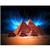Zimal 5D DIY Diamond Painting Pyramid of Egypt Full Round Drill Mosaic Diamond Embroidery Display Sky View Cross Stitch 11.8 x 15.8 Inch