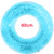 Zcm Swimming Ring Summer Beach Swim Circle Float Water Pool Party Inflatable Swimming Ring Float Round Feather Sequins Rings - Color  Blue 60cm -