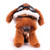 DOG Aviator Hat with Goggle X-Large Brown
