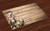 Ambesonne Rustic Place Mats Set of 4 Spring Flowering Tree Branch on Weathered Wooden Blooming Orchard Image Washable Fabric Placemats for Dining Room Kitchen Table Decor Pink Brown