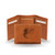 Rico Baltimore Baseball Orioles MLB Team Logo Embossed Brown Leather Trifold Wallet