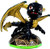 Skylanders Spyros Adventure LOOSE Mini Figure LEGENDARY Spyro GOLD WIngs Includes Card Online Code