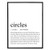 Post Malone Poster Print Circles Wall Art -16 inch x 20 inch-